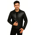 Classic Black Harrington Leather Jacket