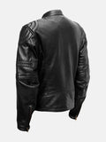 Men's Black Riding Soft Leather Jacket - Premium Quality Real Leather Jacket
