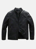 Men's Matt Black Leather Jacket - Premium Quality Real Leather Jacket