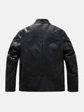 Men's Matt Black Leather Jacket - Premium Quality Real Leather Jacket