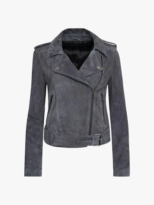 Charcoal Urban Charcoal Suede Jacket - Premium Quality Real Leather Jacket