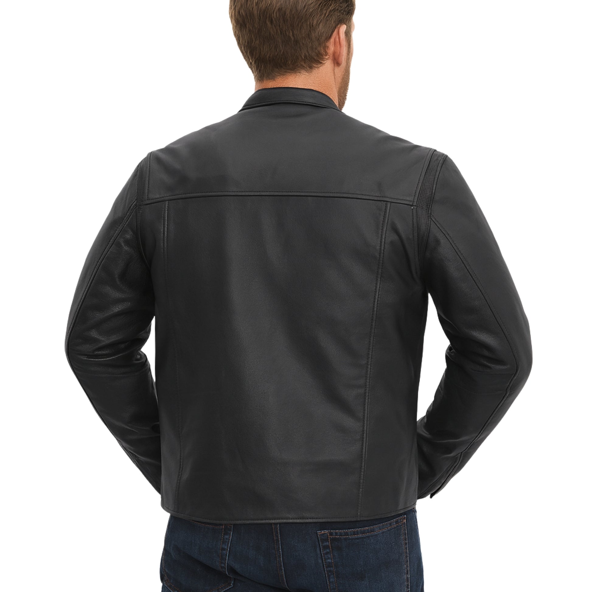 Rider-Black-Motorcycle-Leather-Jacket-For-Men