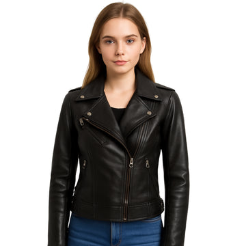 Womens Harley Black Leather Jacket
